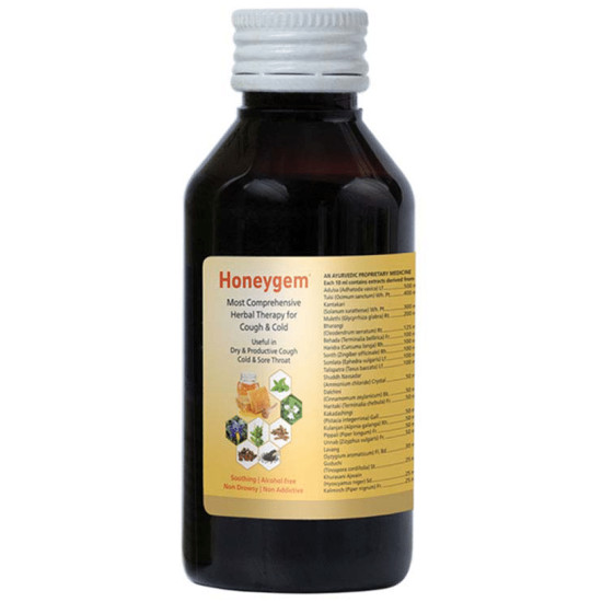 Honeygem Most Comprehensive Herbal Therapy for Cold & Cough Syrup image