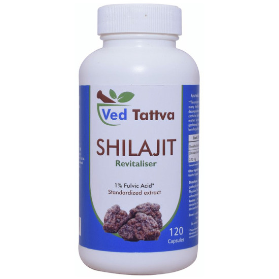 Ved Tattva Shilajit Revitaliser Capsule image