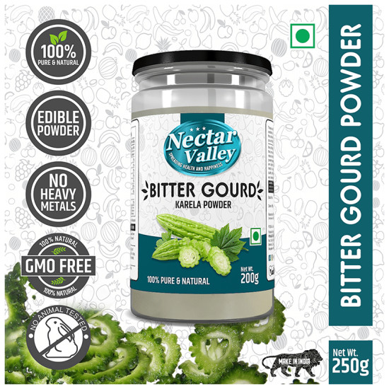 Nectar Valley Pure & Natural Bitter Gourd (Karela) Powder image