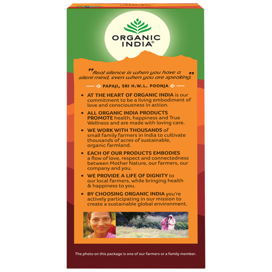 Organic India Tulsi Ginger Tea image