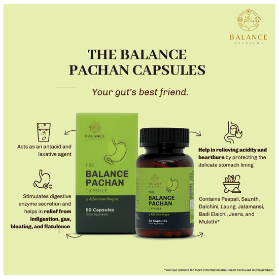 Balance Ayurveda The Balance Pachan Capsule image