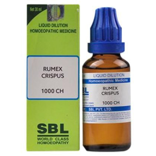 SBL Rumex Crispus Dilution 1000 CH image