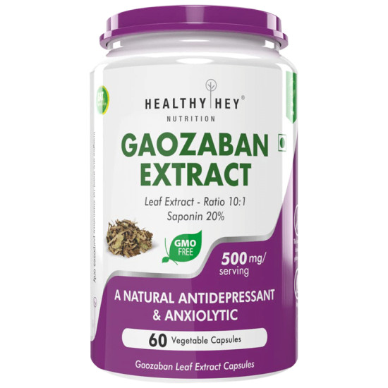 HealthyHey Gaozaban Extract Ratio 10:1 Vegetable Capsule image