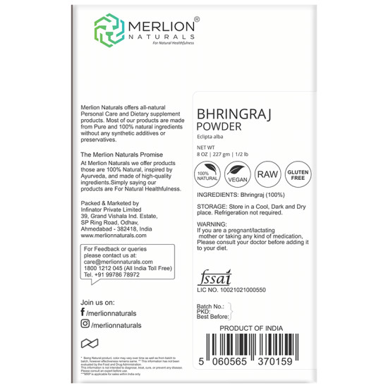 Merlion Naturals Bhringraj Powder image