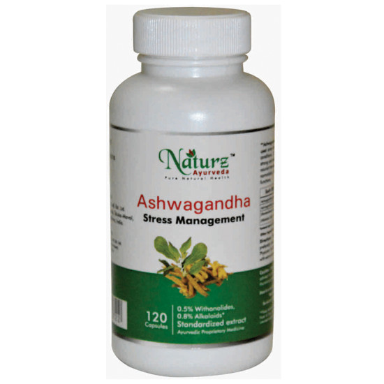 Naturz Ayurveda Ashwagandha 350mg Capsule image