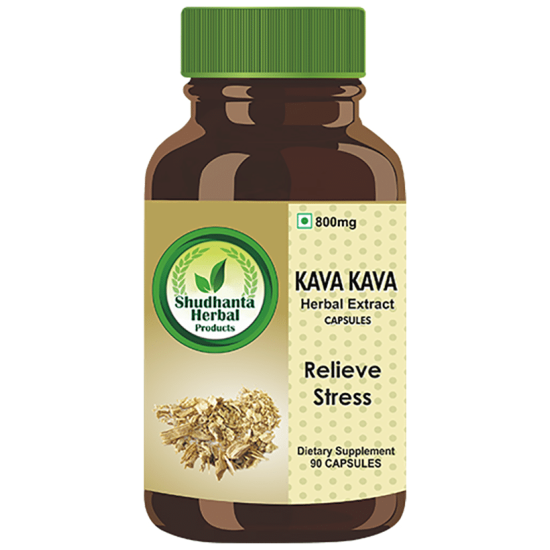 Shudhanta Herbal Kava Kava 800mg Capsule image