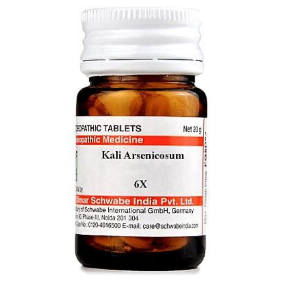 Dr Willmar Schwabe India Kali Arsenicosum Trituration Tablet 3X image