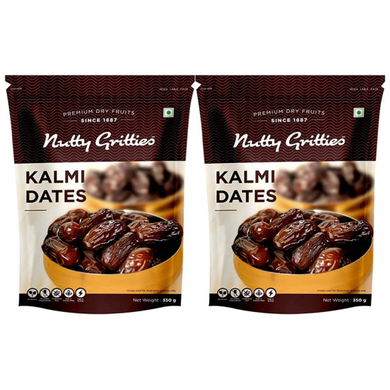 Nutty Gritties Kamli Dates (350gm Each) image