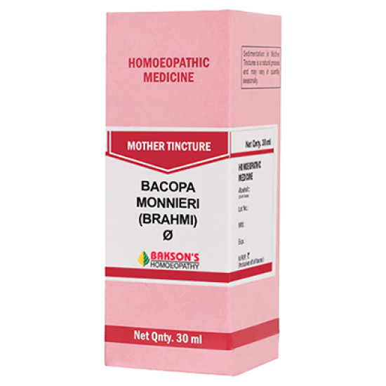 Bakson's Bacopa Monnieri (Brahmi) Mother Tincture Q image