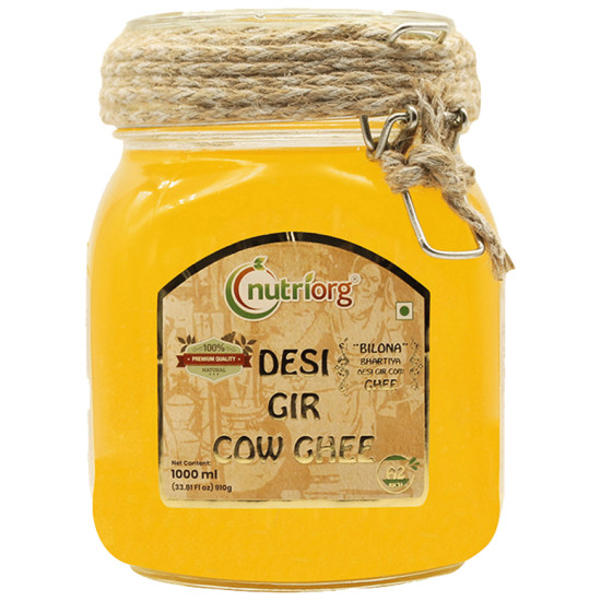 Nutriorg Bilona Bhartiya Desi Gir Cow Ghee image