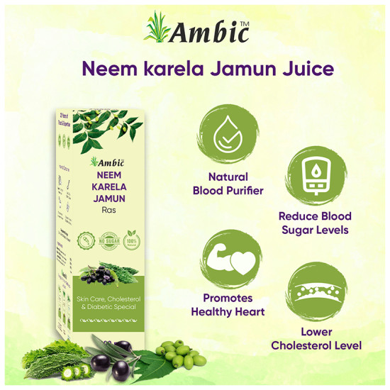 Ambic Neem Karela Jamun Ras image