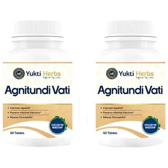 Yukti Herbs Agnitundi Vati Tablet (60 Each) image