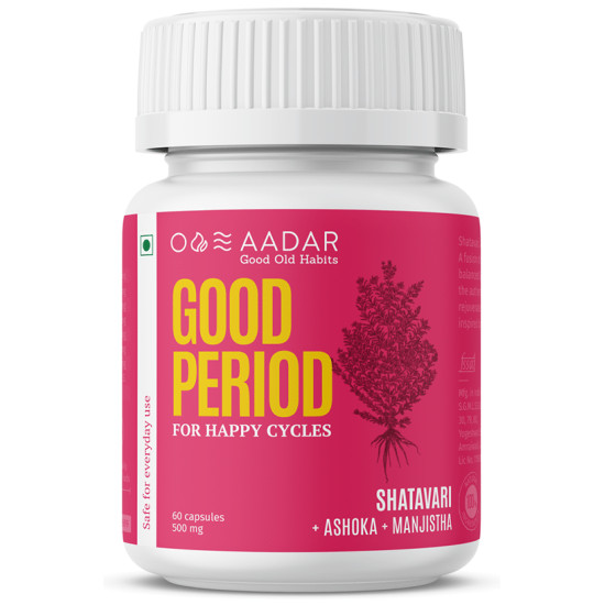 Aadar Good Period 500mg Capsule (60 Each) image