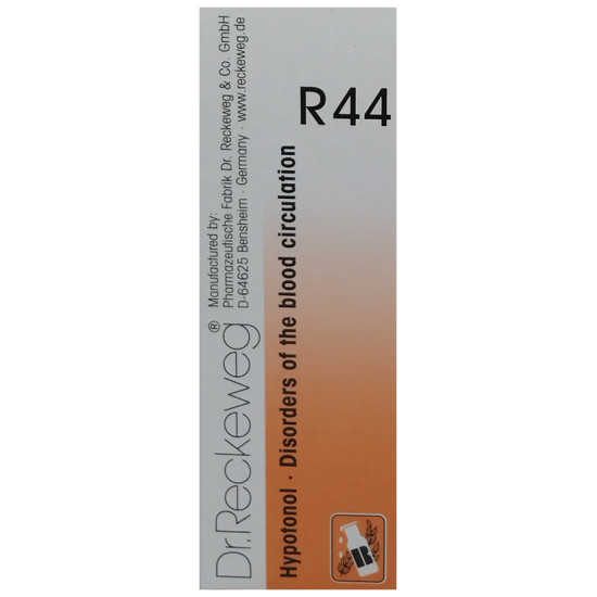 Dr. Reckeweg R44 Disorders Of The Blood Circulation Drop image