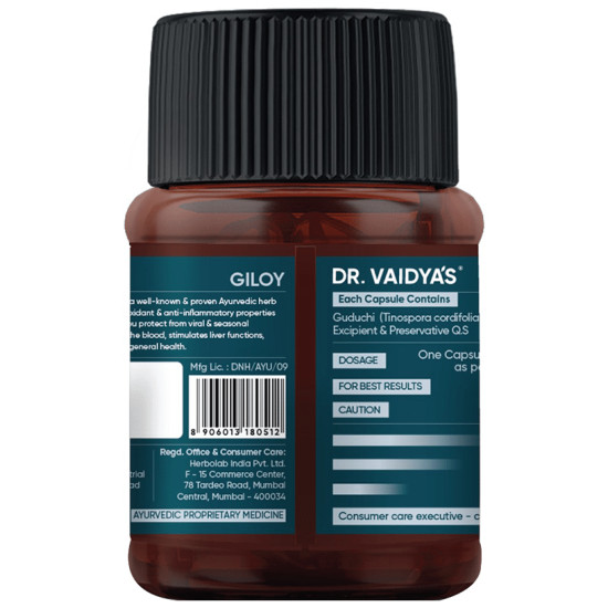 Dr. Vaidya's Giloy Capsule (30 Each) image