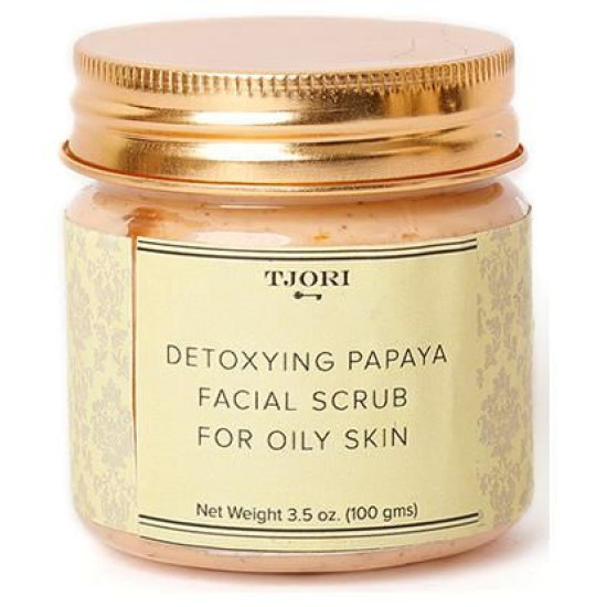 Tjori Detoxying Papaya for Oily Skin Facial Scrub image