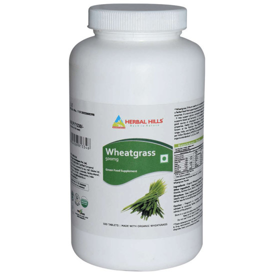 Herbal Hills Wheatgrass Tablet image