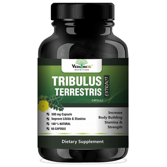 Veda Maxx Nutrition Tribulus Terrestris Extract 500mg Capsule image