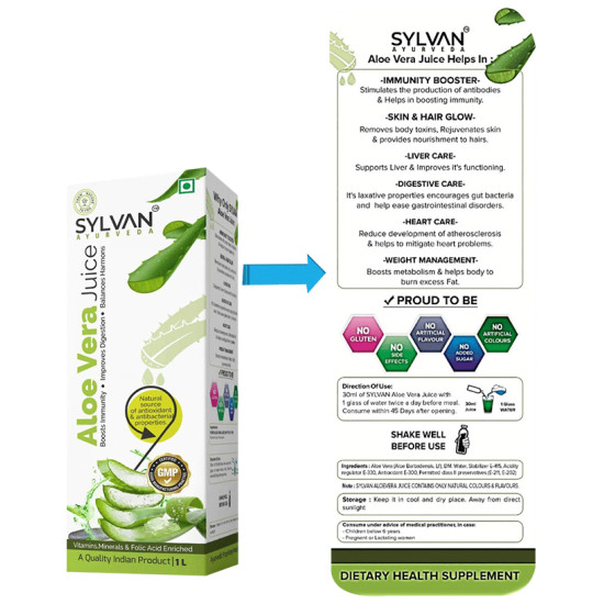 Sylvan Ayurveda Aloe Vera Juice image