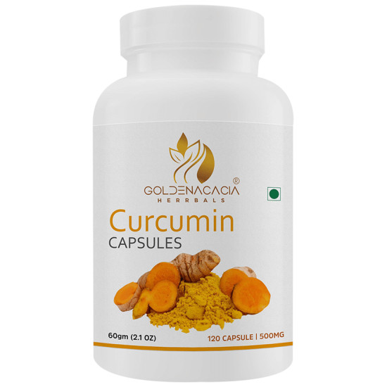 Goldenacacia Herrbals Curcumin 500 Capsule image