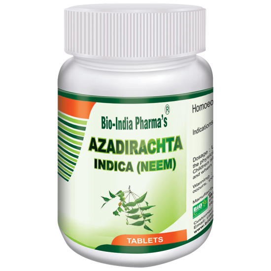 Bio India Azadirachta Indica (Neem) Tablet image