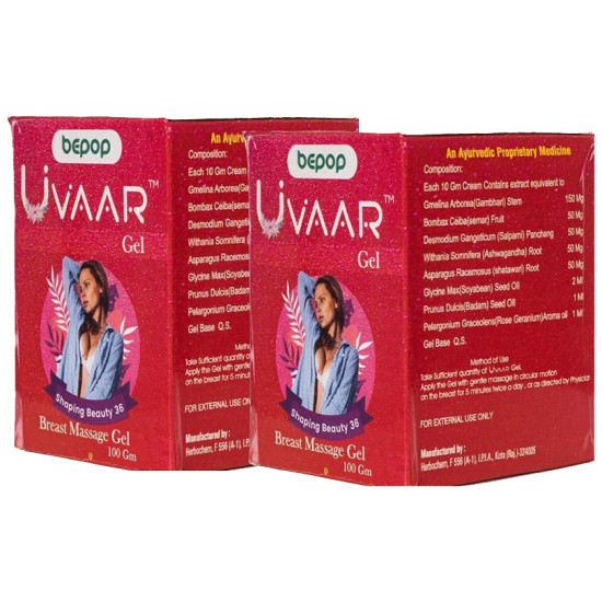 Uvaar Breast Massage Gel (100gm Each) image