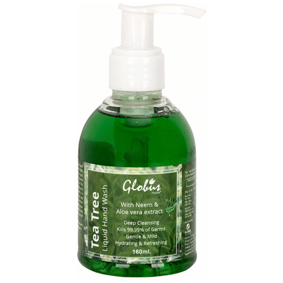 Globus Naturals Tea Tree Liquid Hand Wash image