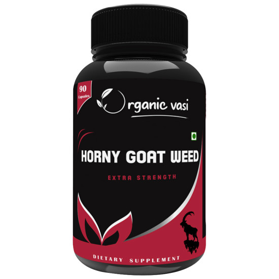 Organic Vasi Horny Goat Weed Extra Strength Capsule image