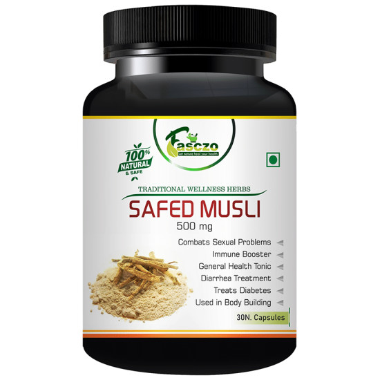 Fasczo Safed Musli 500mg Capsule image