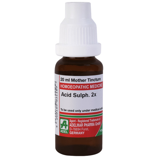 ADEL Acid Sulph. 2X Mother Tincture image