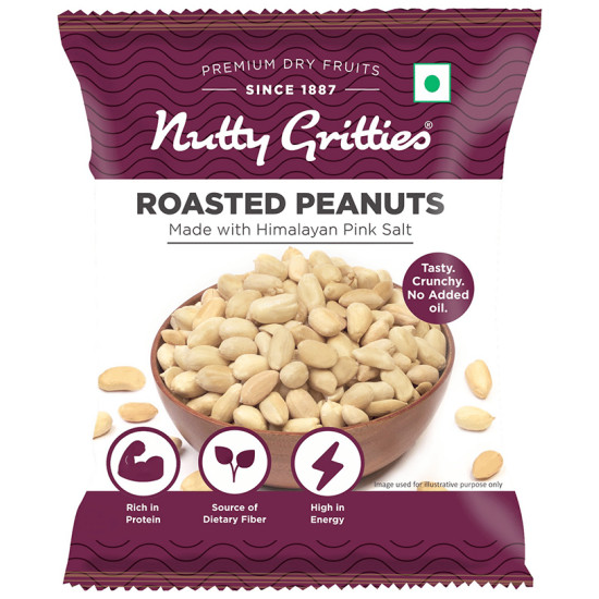 Nutty Gritties Roasted Peanuts (40gm Each) image