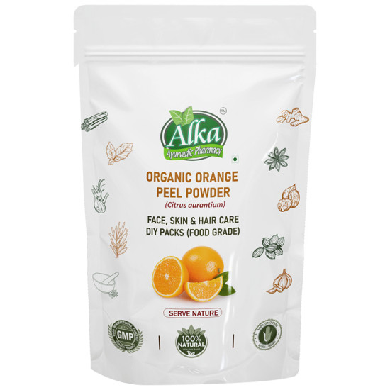 Alka Ayurvedic Pharmacy Organic Orange Peel Powder image