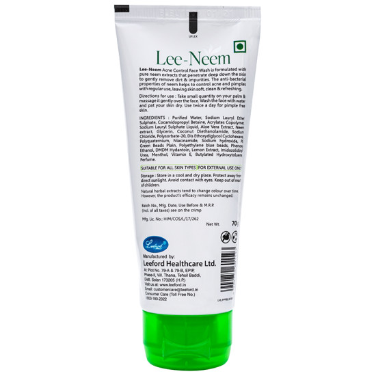 Lee-Neem Acne Control Face Wash image