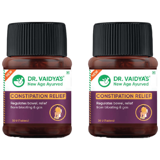 Dr. Vaidya's Constipation Relief Tablet (30 Each) image