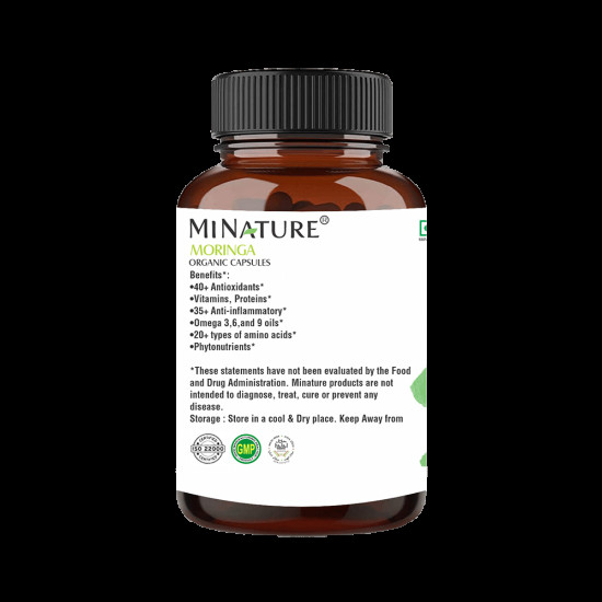 Minature Moringa Organic Capsule image