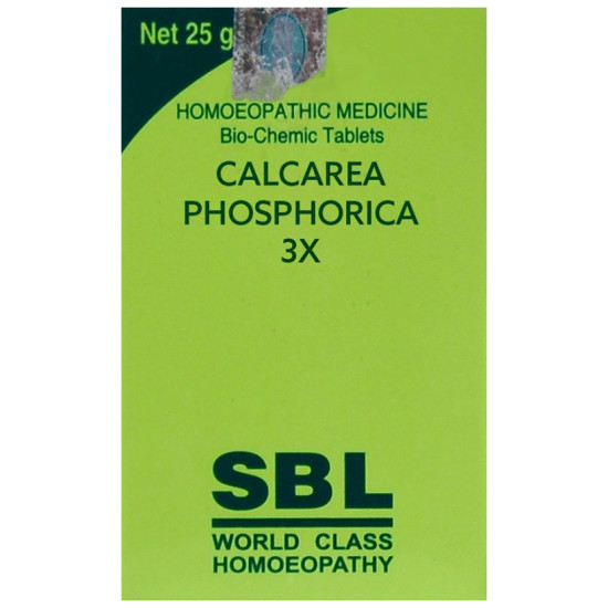 SBL Calcarea Phosphorica Biochemic Tablet 3X image