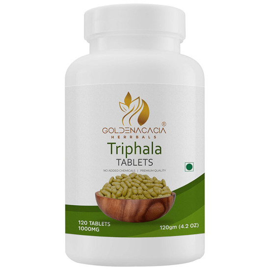 Goldenacacia Herrbals Triphala 1000mg Tablet image