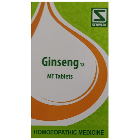 Dr Willmar Schwabe India Ginseng MT Tablet 1X image