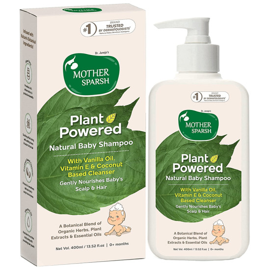 Mother Sparsh Plant Powered Natural Baby Shampoo image