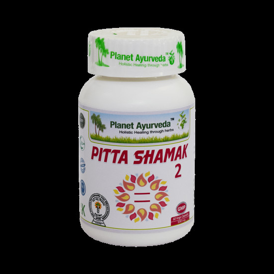 Planet Ayurveda Pitta Shamak 2 Vege Capsule image