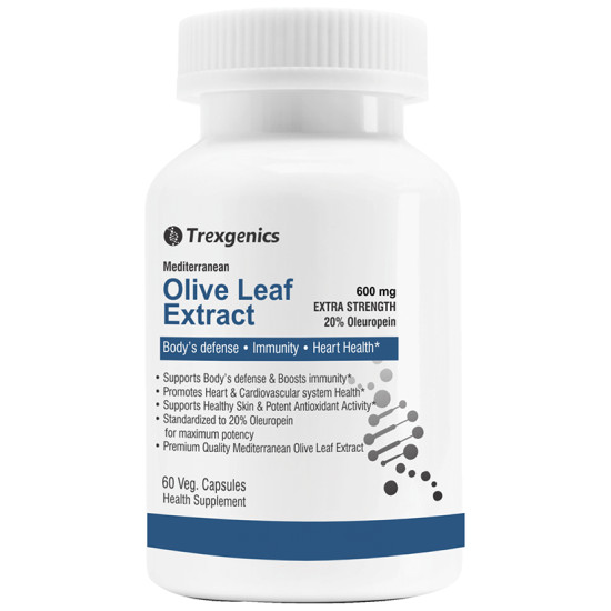 Trexgenics Olive Leaf Extract Veg Capsule image