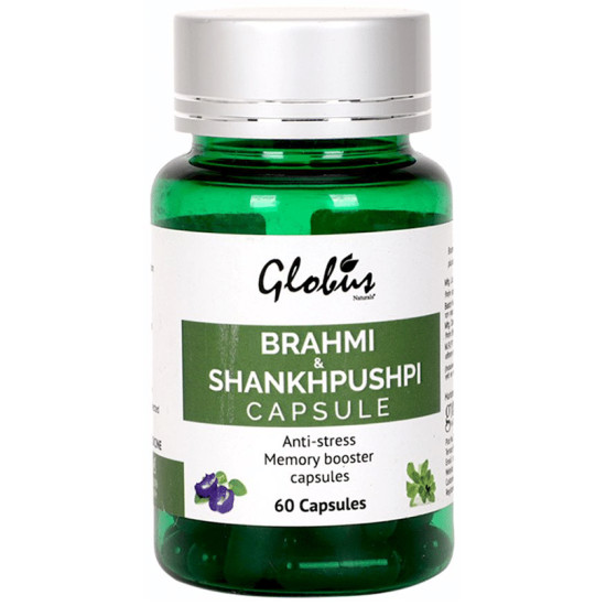 Globus Naturals Brahmi & Shankhpushpi Capsule image