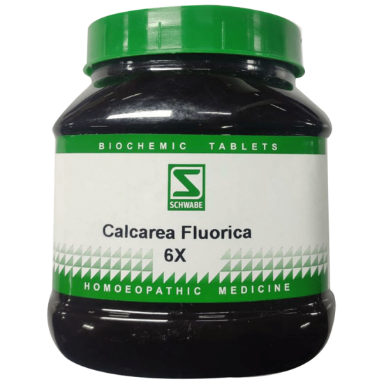 Dr Willmar Schwabe India Calcarea Fluorica Biochemic Tablet 6X image