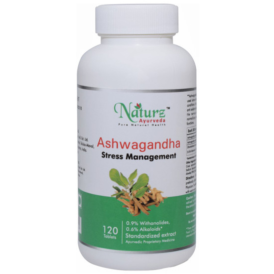 Naturz Ayurveda Ashwagandha Stress Management Tablet image