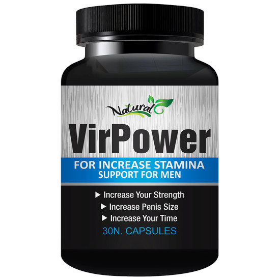 Natural Vir Power for Increase Stamina Support for Men Capsule image