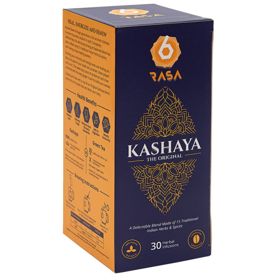 6 Rasa Kashya The Original Herbal Infusion Tea Bag (2.5gm Each) image