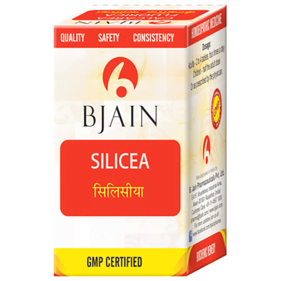 Bjain Silicea Biochemic Tablet 12X image