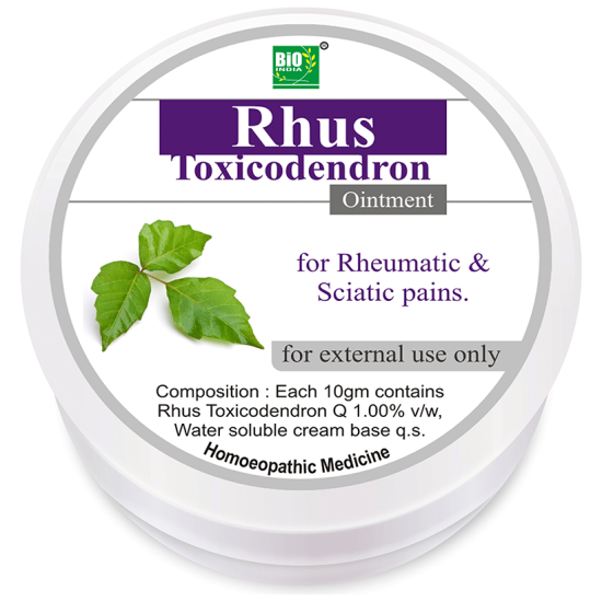 Bio India Rhus Toxicodendron Ointment image