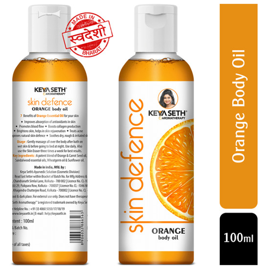 Keya Seth Aromatherapy Skin Defence Body Oil Orange image