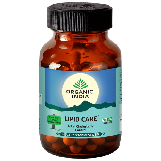 Organic India Lipid Care Veg Capsule image